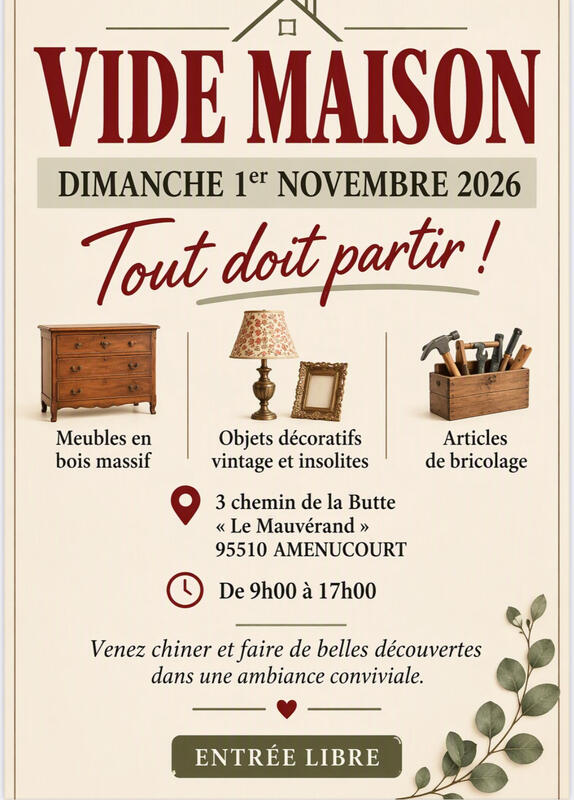 Vide maison