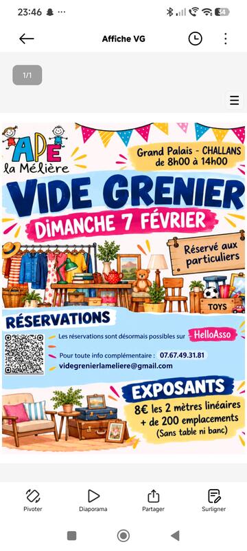 Vide-grenier ape école publique la meliere