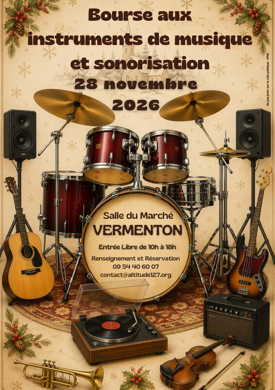 Bourse aux instruments de musique et sonorisation