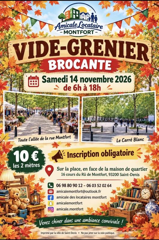 Brocante amicale montfort