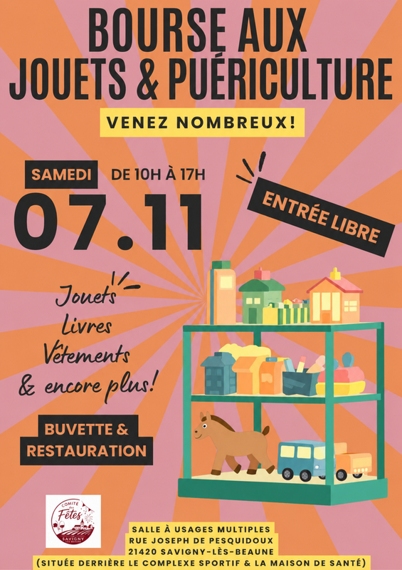 Bourse aux jouets - puériculture