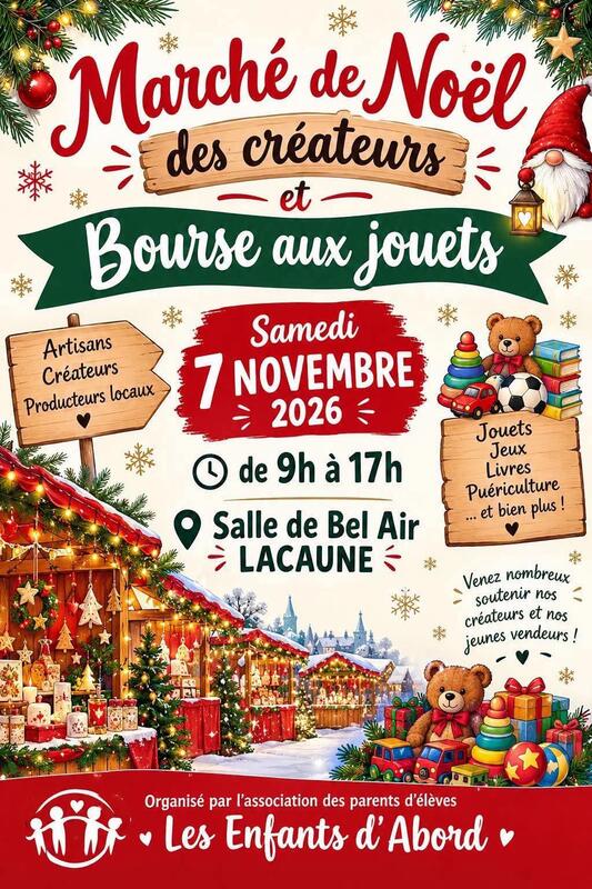 Bourse aux jouets - marché de noël