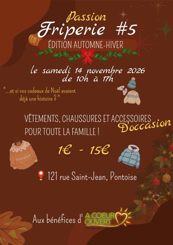 Bourse aux vêtement et accessoires automne-hiver