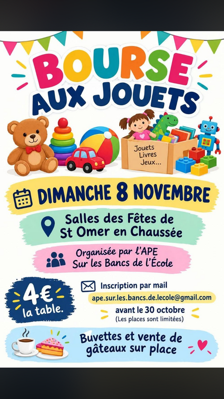 Bourse aux jouets