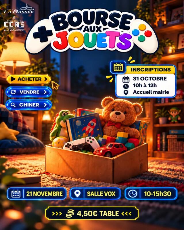 Bourse aux jouets