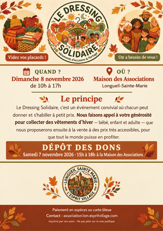 Bourse aux vêtements