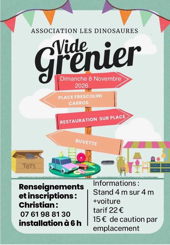 Vide grenier les dinosaures