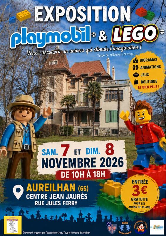 Bourse lego et playmobil