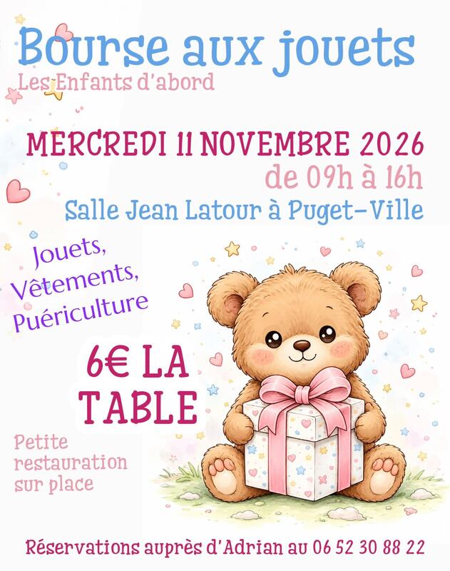 Bourse aux jouets