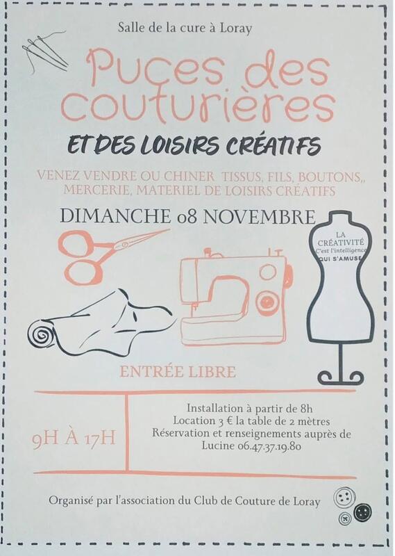 Puces des couturières et loisirs créatifs
