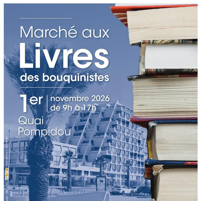 Marché aux livres des bouquinistes.