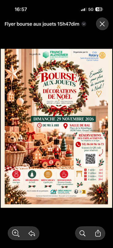 Bourse aux jouets/décorations de noël