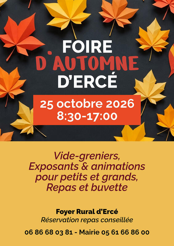 Foire d'automne - vide-greniers
