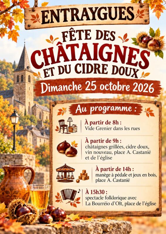 Vide grenier - fête des châtaignes