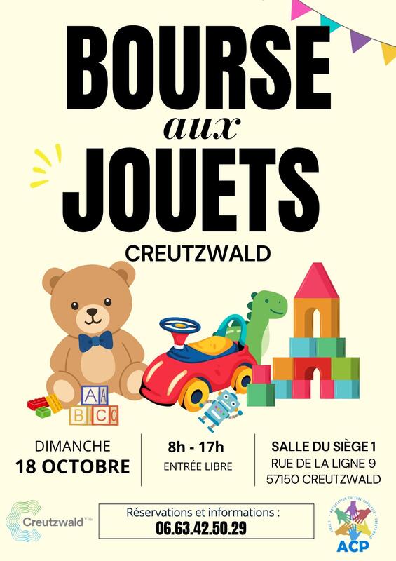 Bourse aux jouets de l'association culture populaire