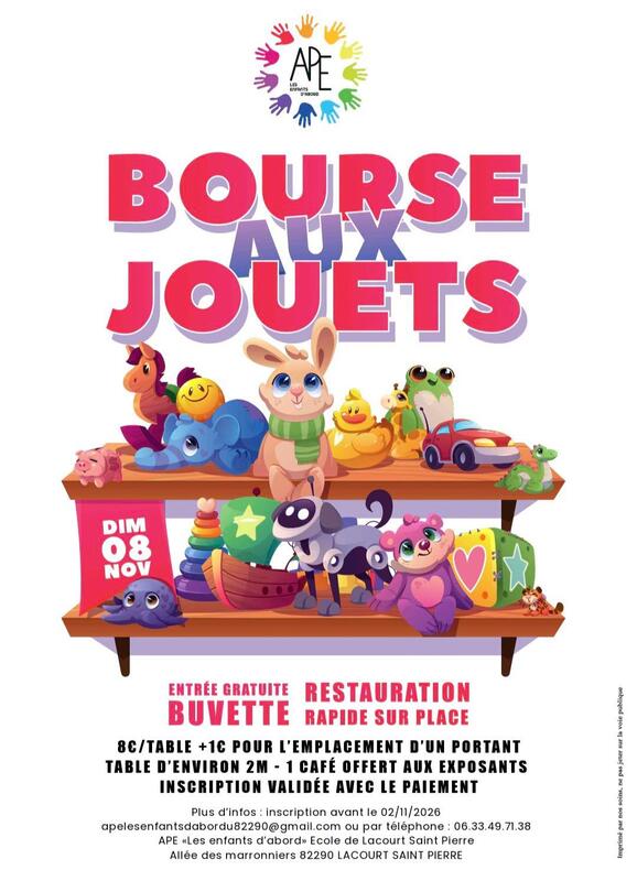 Bourse aux jouets