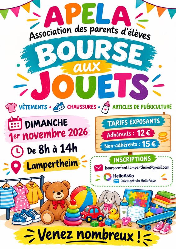 Bourse aux jouets