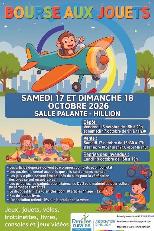 Bourse aux jouets des familles rurales