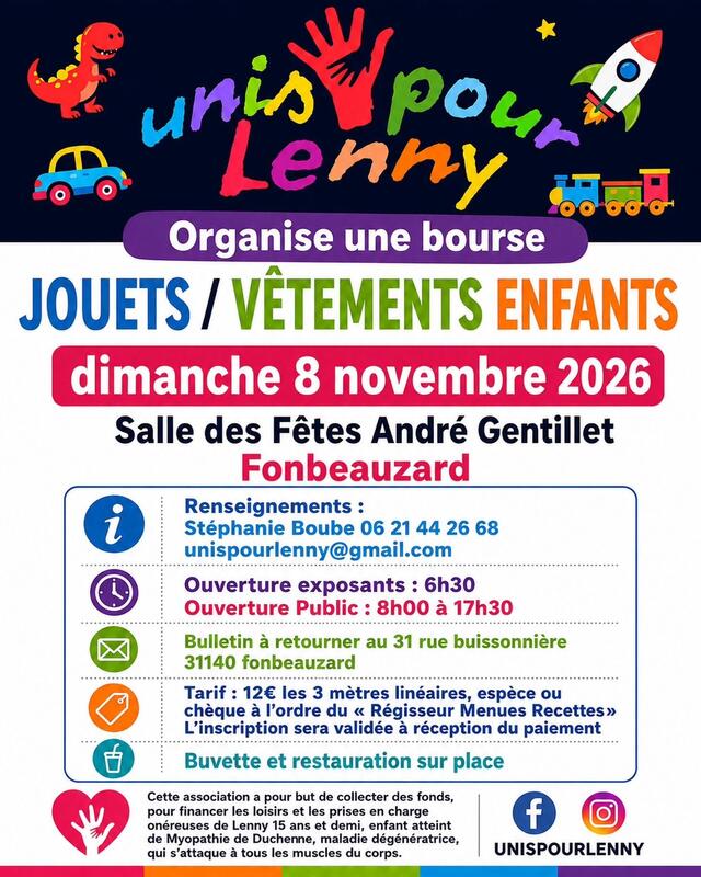 Bourse aux jouets