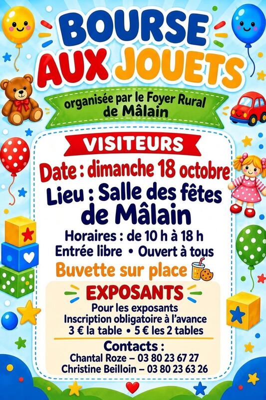Bourse aux jouets