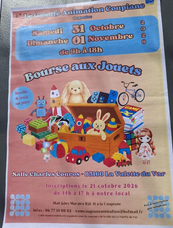 Bourse aux jouets