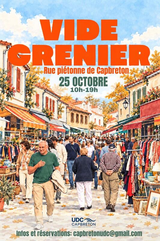Vide grenier de l'union des commerçants