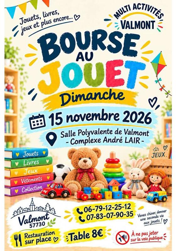 Bourse aux jouets