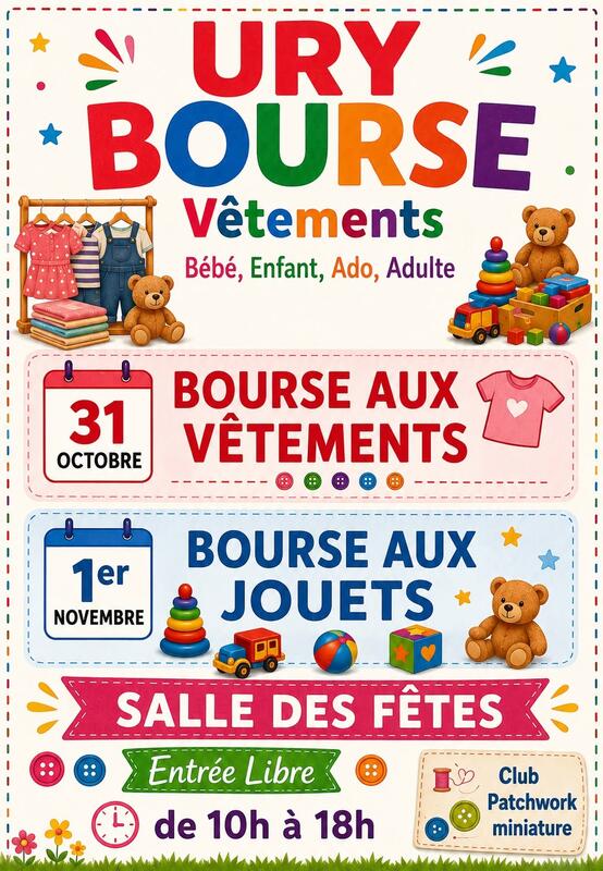 Bourse aux vêtements et jouets