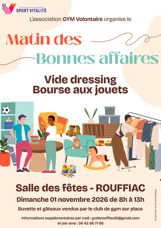 Vide dressing - bourse aux jouets
