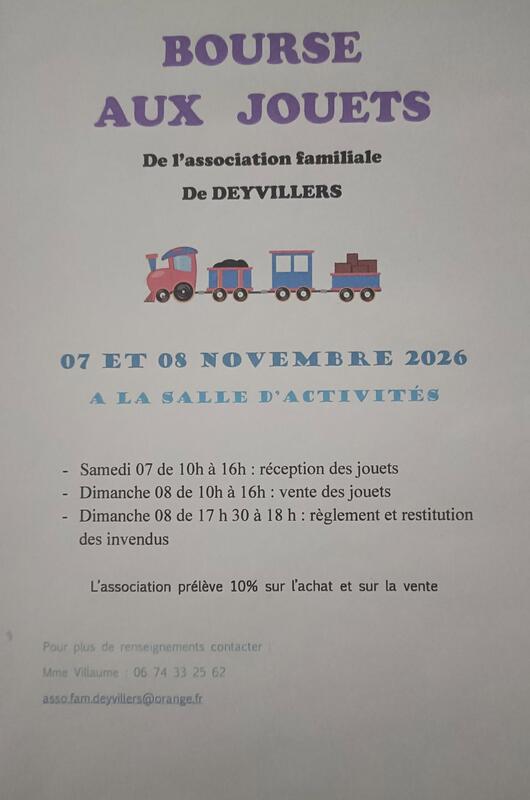 Bourse aux jouets