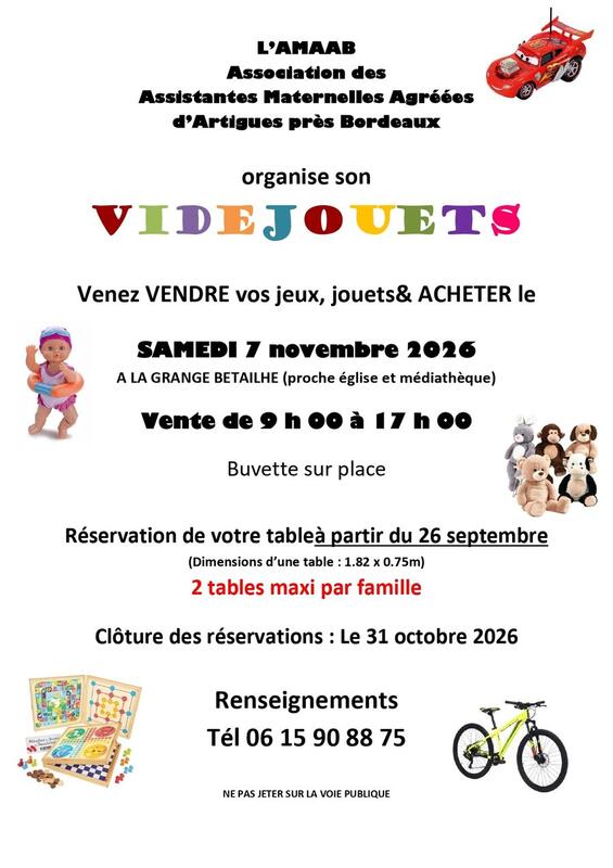 Vide jouets