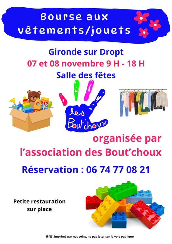 Bourse aux vêtements - jouets