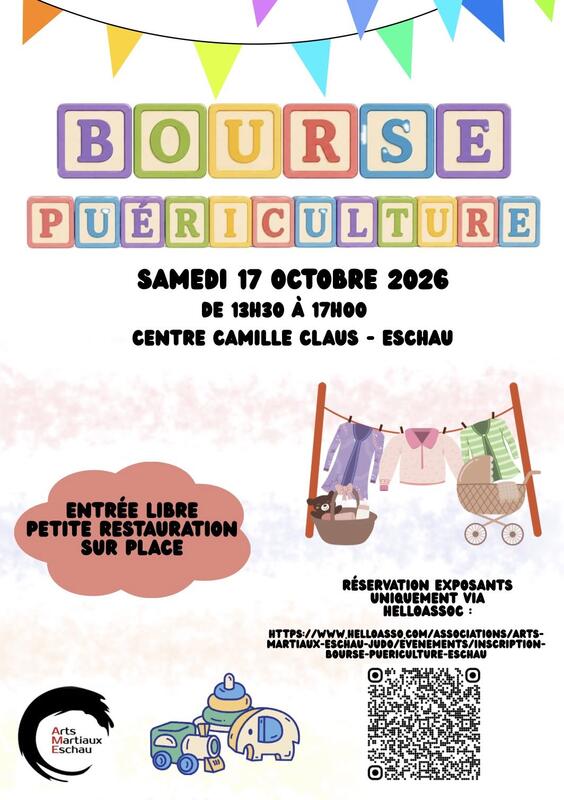Bourse puériculture, jouets et vêtements