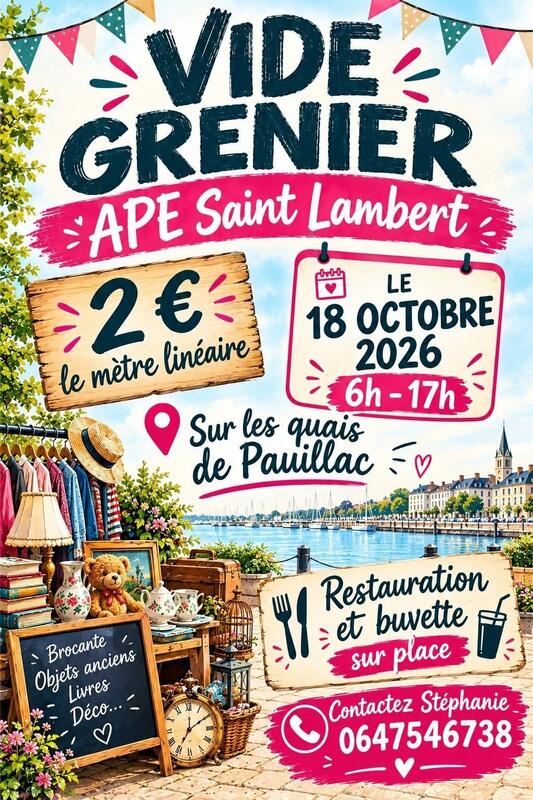 Vide grenier de l'ape de st lambert