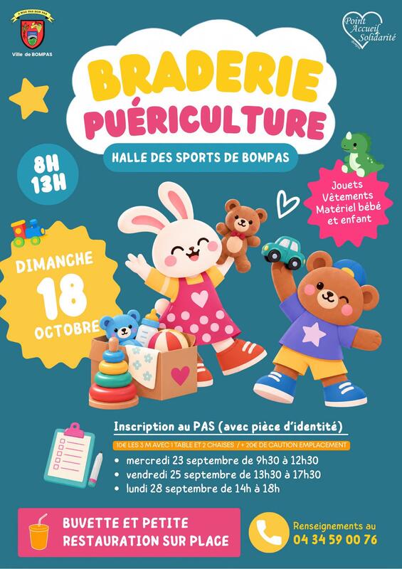Braderie puériculture
