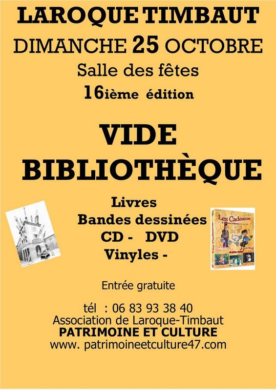 Vide bibliothèque - 16ème édition