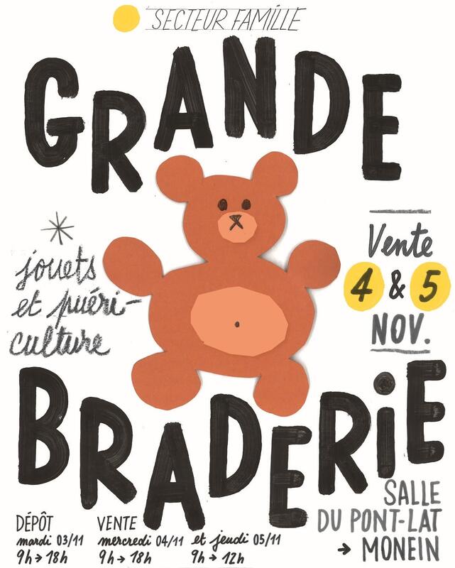 Braderie jouets et puériculture