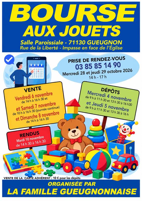 Bourse aux jouets