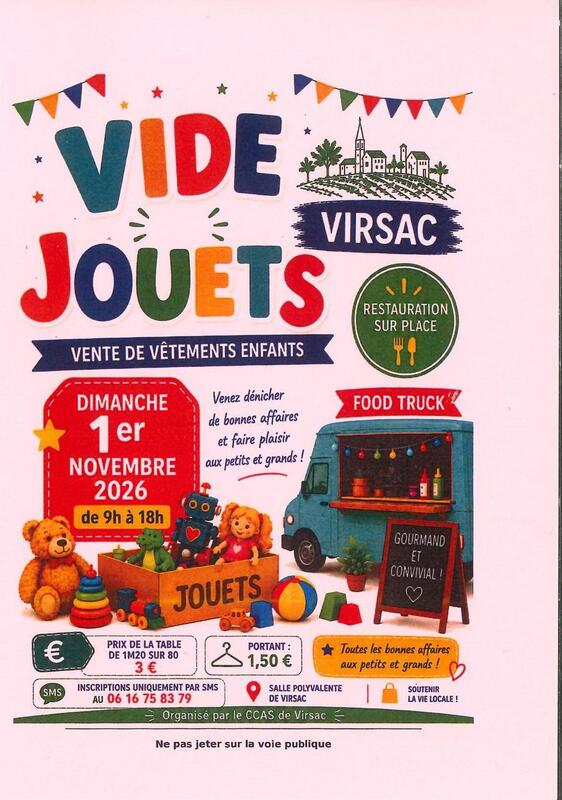 Vide jouets et vêtements enfants