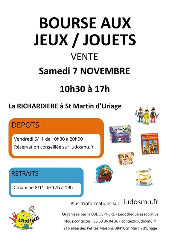 Bourse aux jouets