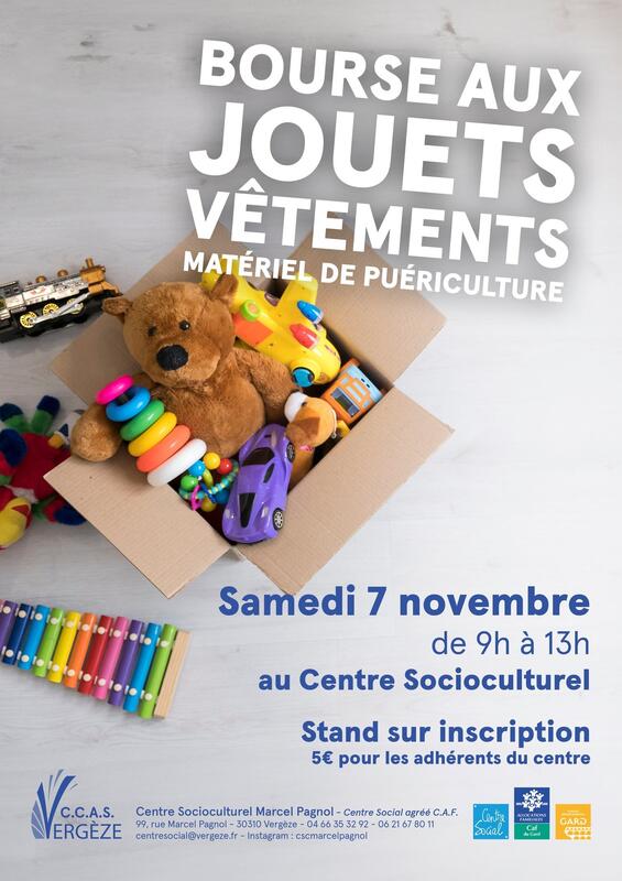 Bourse aux jouets, vêtements et puériculture