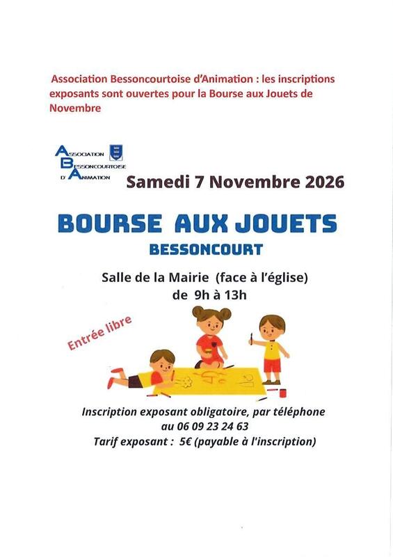 Bourse aux jouets