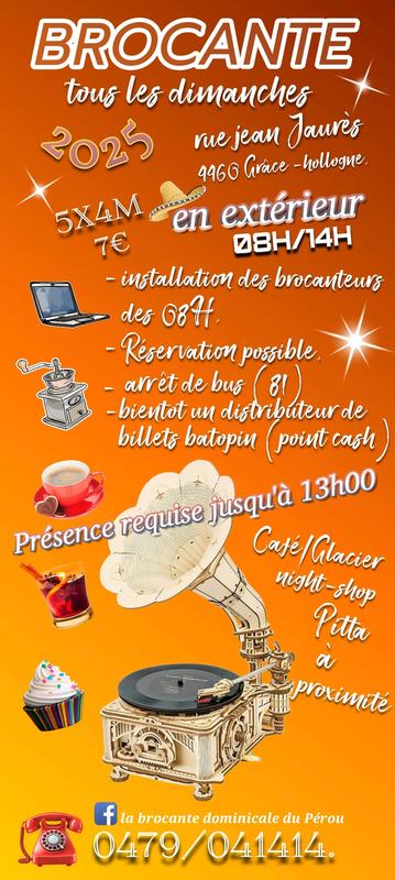 Brocante dominicale