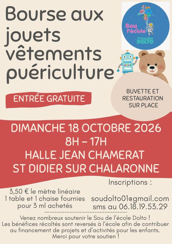 Bourse aux jouets - puériculture